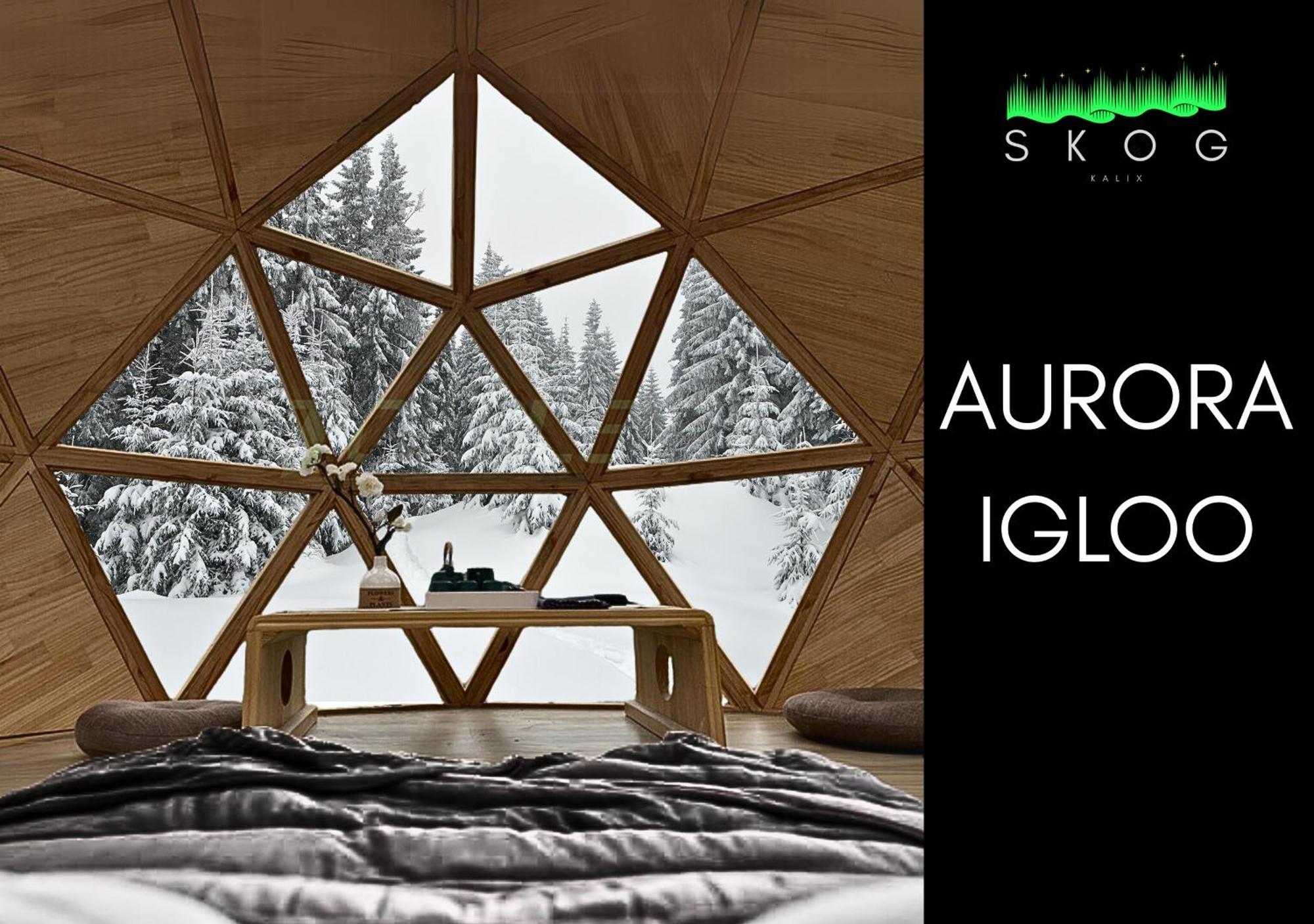 Villa Skog Aurora Igloos Kalix Exterior foto